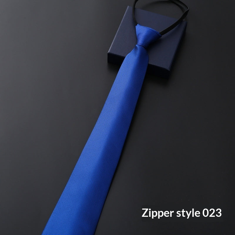 Mens Business Formal Zipper Ties