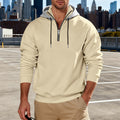 Hoodie With A Stand-up Collar