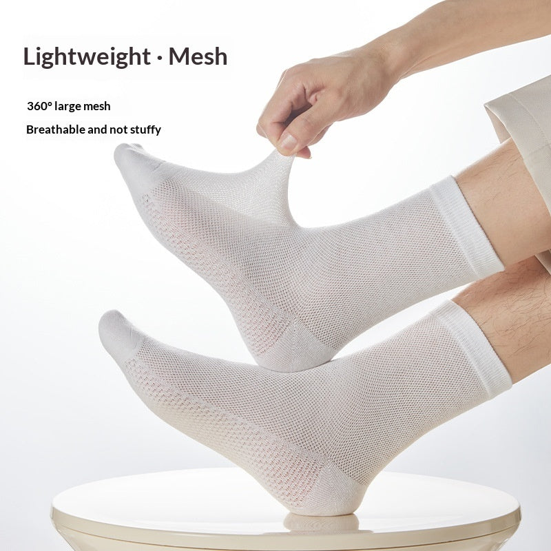 Pure Cotton Long Business Socks