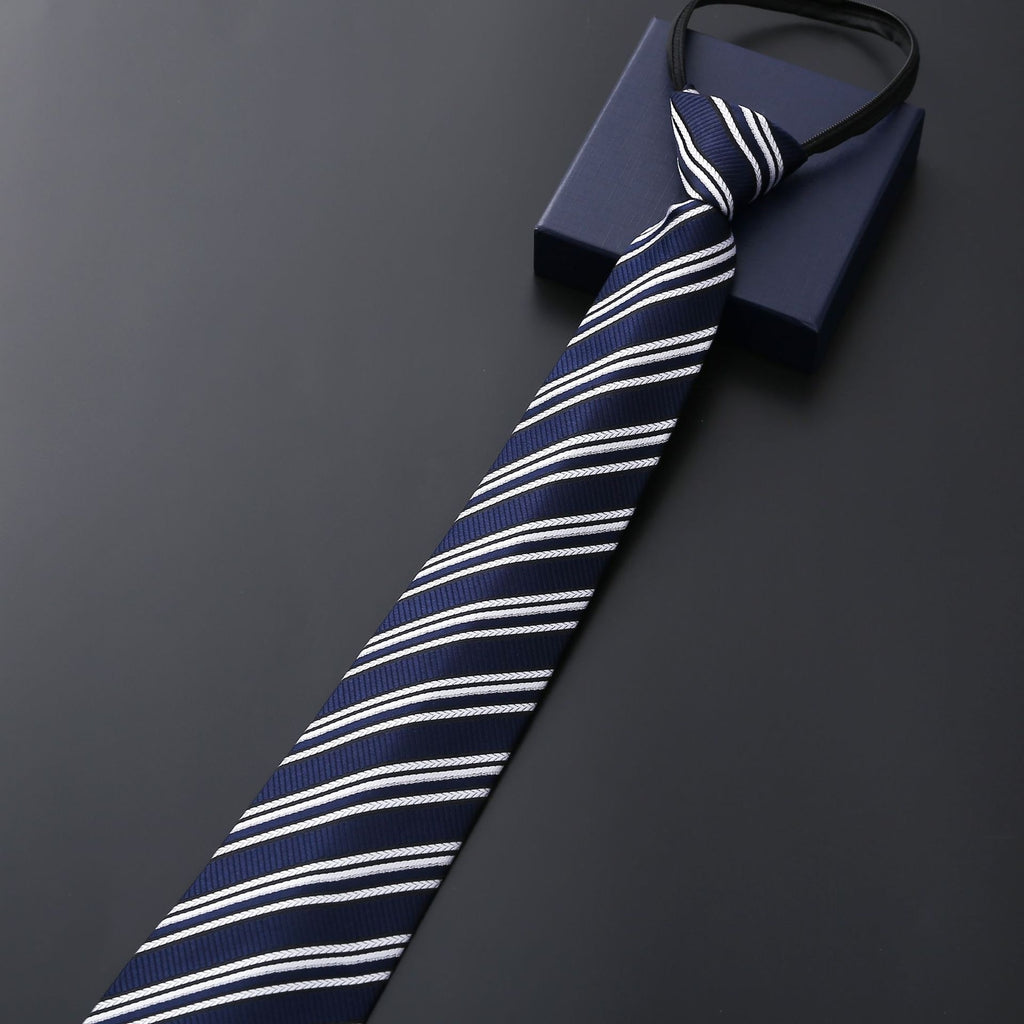 Mens Business Formal Zipper Ties