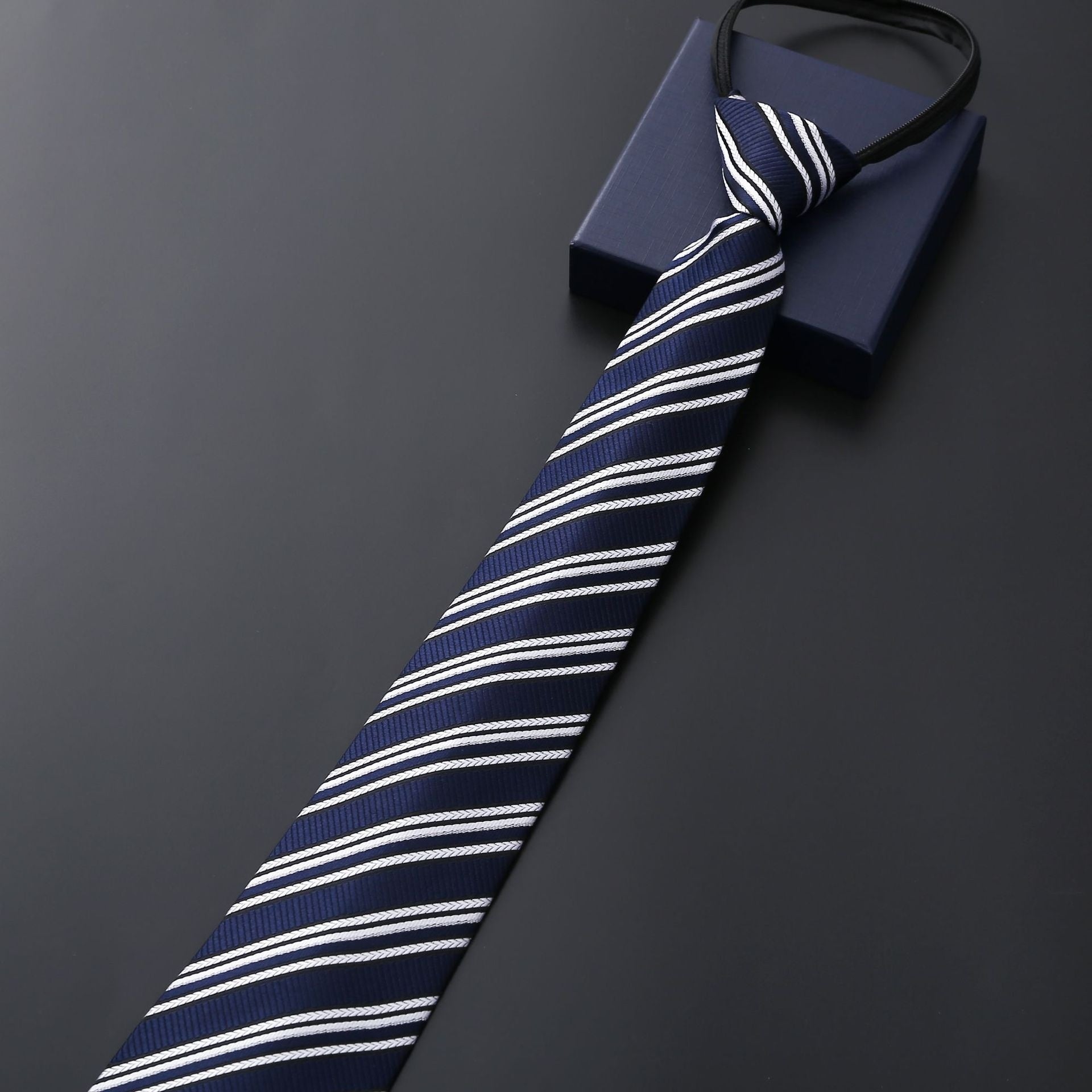 Mens Business Formal Zipper Ties