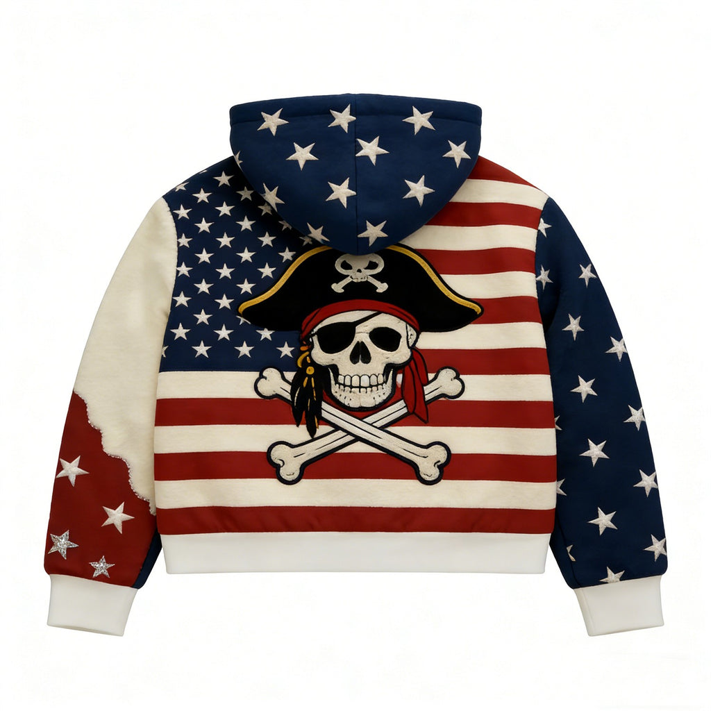 Fashion Casual Printed Polyester Sweater