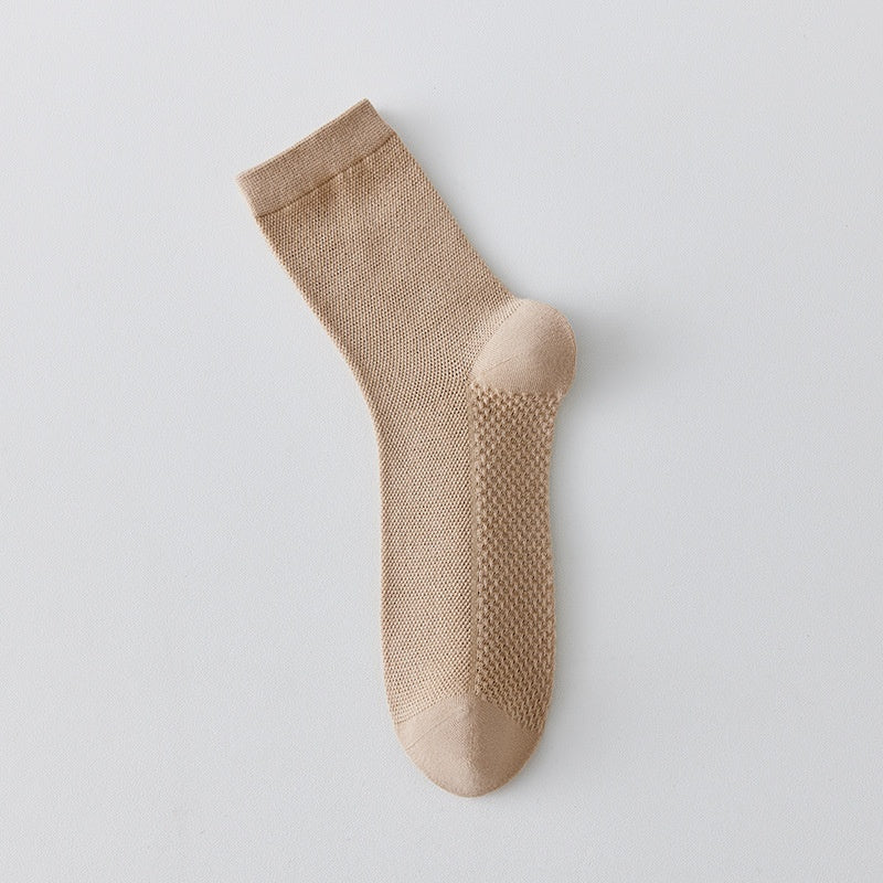 Pure Cotton Long Business Socks