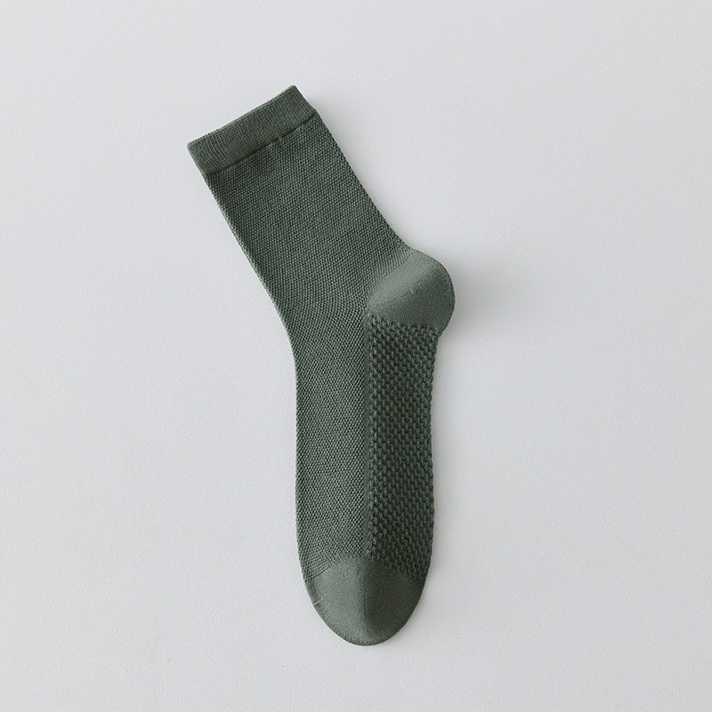 Pure Cotton Long Business Socks