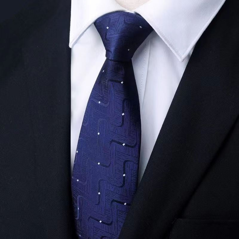 Mens Business Formal Zipper Ties
