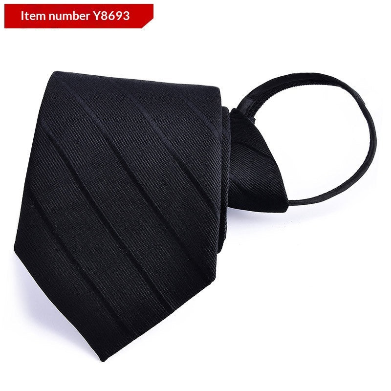 Mens Business Formal Zipper Ties