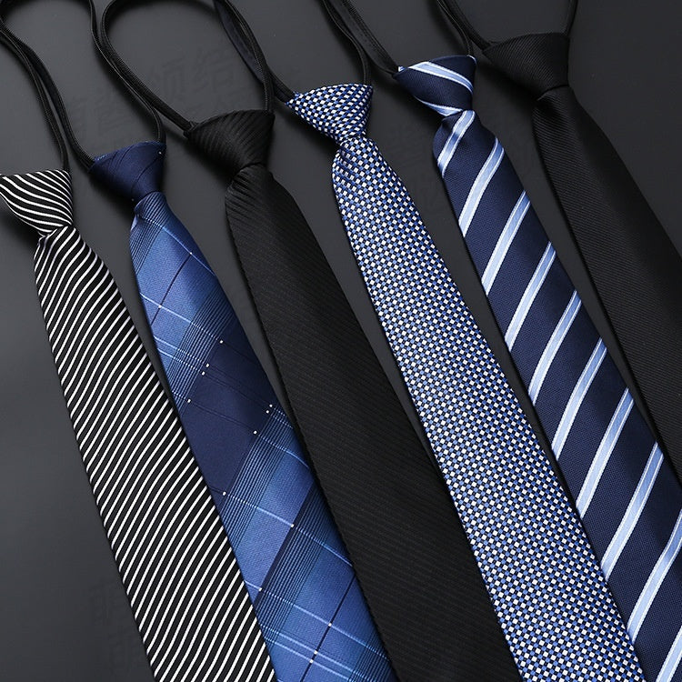 Mens Business Formal Zipper Ties